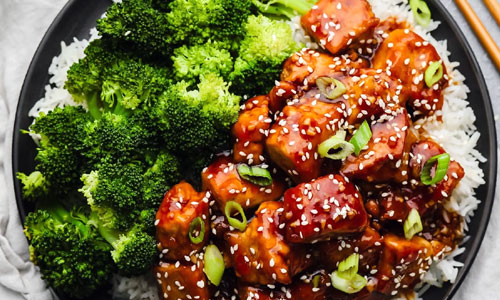 Teriyaki Tofu Plate